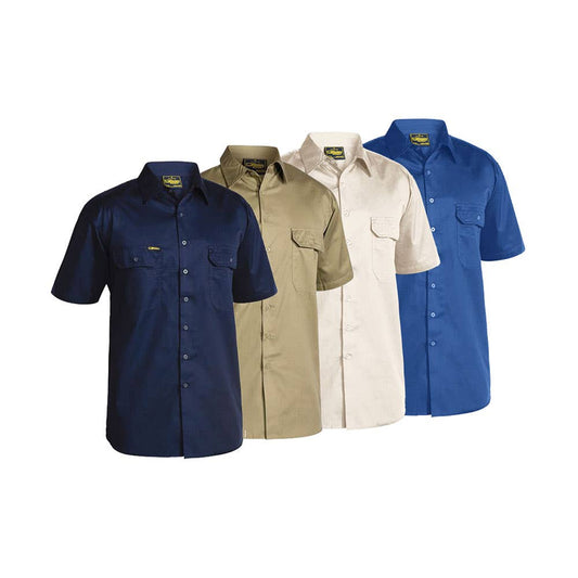 BS1893 Cool Drill Short Sleeve Shirt 155gsm_BS1893