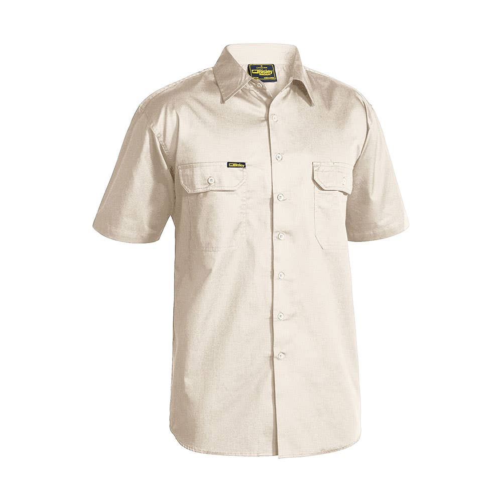 Cool Lightweight Drill Shirt Polo BS1893 Sand 2XL Bisley_554139_BS1893_BSAN2XL