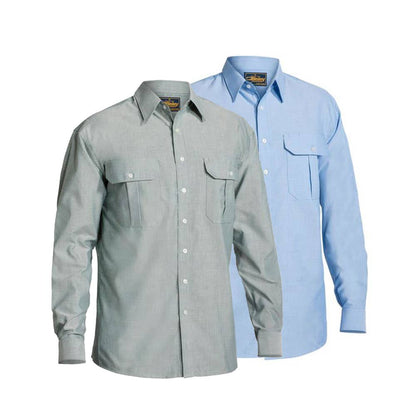 BS6030 Oxford Long Sleeve Shirt 135gsm BS6030