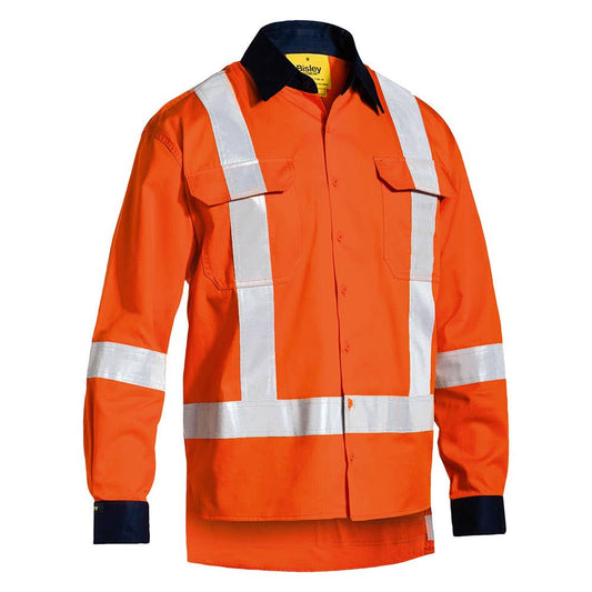 BS6248T Hi-Vis Cool Long Tail TTMC-W Taped Shirt 155gsm BS6248T