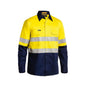 BS6448T Hi-Vis Industrial Cool Vent Taped Shirt 190gsm MIM Logo Lead Smelter BS6448TGL
