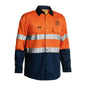 BS6570T Hi-Vis Taped Shirt 155gsm Glencore MIM Logo BS6570T