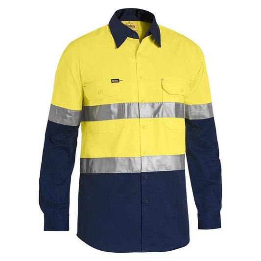 BS6696T Hi-Vis Cool Taped Shirt 155gsm BAE Logo BS6696TBAE
