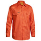 BS6894 Hi-Vis Cool Drill Long Sleeve Shirt 155gsm_BS6894