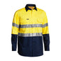 BAEHKBS6896 Hi-Vis Cool Cotton Long Sleeve Taped Shirt 155gsm BAE Logo BAEHKBS6896