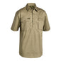 Shirt S/S Cotton Drill 190gsm Cargo Khaki 2XL Bisley_90018249_BSC1433_BCDR2XL