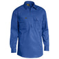 Shirt L/S Cotton Drill 155gsm Closed Front Royal 2XL Bisley_36003796_BSC6820_BVCB2XL