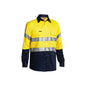 BT6456 Hi-Vis Drill Taped Shirt 190gsm Bluescope Logo BSLBT6456