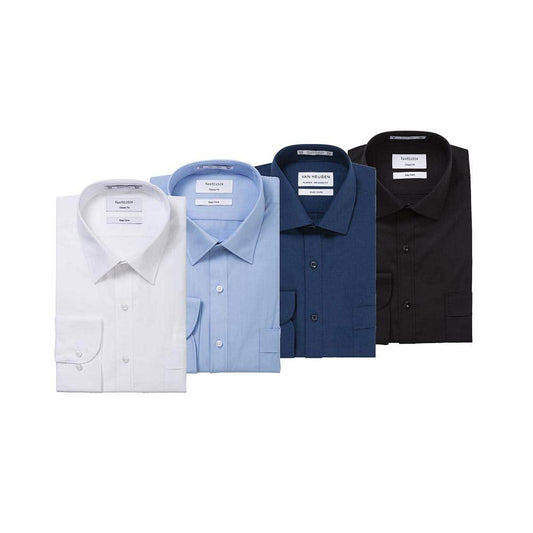 A101_B Relaxed Classic Long Sleeve Shirt_VHA101B