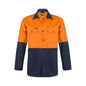 Shirt L/S Cotton Drill 190gsm HiVis WS3022_WS3022