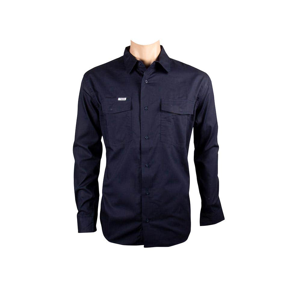 Shirt F-TECH L/S - Navy  - 2XL 55567819 FT10-N-2XL