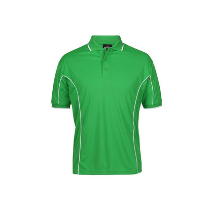 Shirt Polo S/S Poly Podium Pea Green/White 2XL JB's Wear 7PIP_295017_7PIP-PEA/WHT-2XL