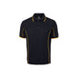 Polo Poly Piping Comfort Nvy/Gld - 2XL_36014371_7PIP-NAV/GLD-2XL