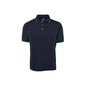 Polo Poly Piping Comfort Navy/Grn - XL_36014365_7PIP-NAV/GRN-XL