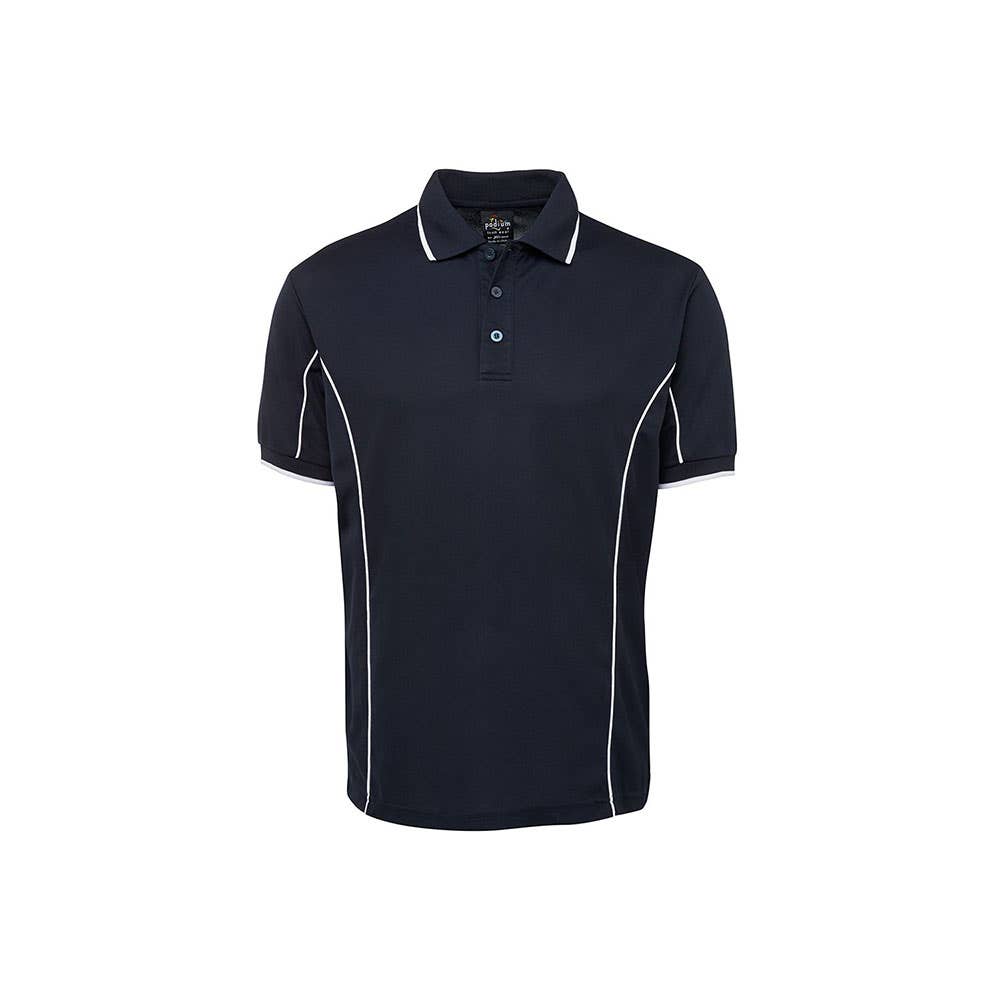 Shirt Polo S/S Poly Podium Navy/White 2XL JB's Wear 7PIP_196465_7PIP-NAV/WHT-2XL