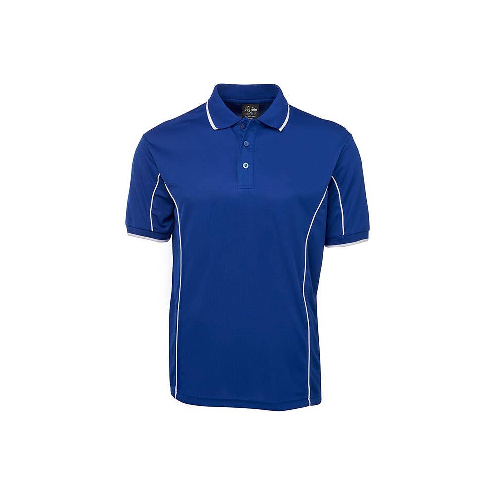 Shirt Polo S/S Poly Podium Royal/White 2XL JB's Wear 7PIP_253132_7PIP-ROY/WHT-2XL