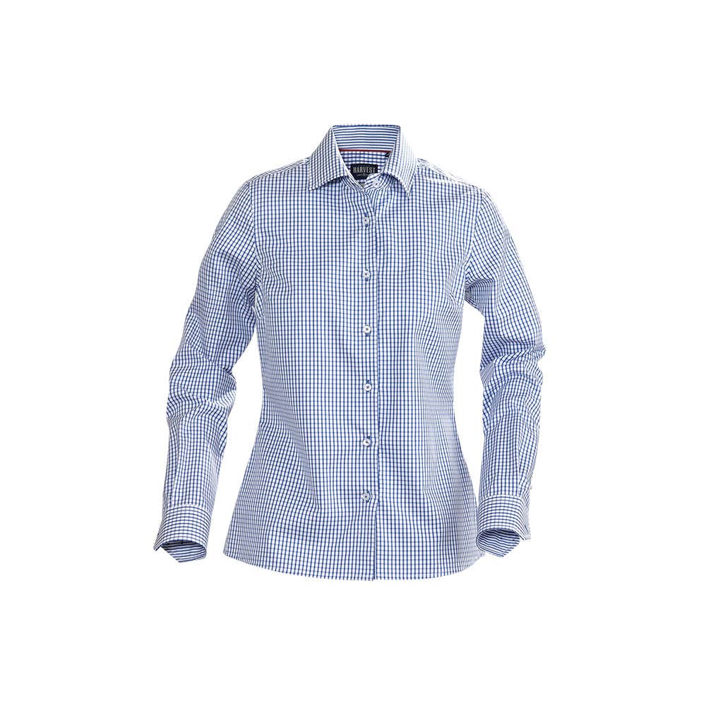 Shirt Ladies Tribeca Blue 2XL 36020255 JH304W-BLU-2XL