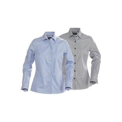 CMGJH304W Tribeca Women's Check Long Sleeve Shirt 135gsm CMGJH304W