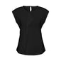 Shirt Womens Poly Elastane Jersey Knit Mia Black 10 Biz 40003732 K624LS-BLK-10