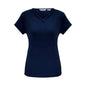 Shirt Womens S/S Poly Elastane Lana Black 16 Biz_436351_K819LS-BLK-16