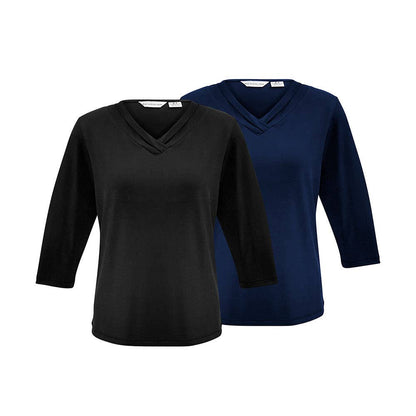 K819LT Ladies Lana 3/4 Sleeve Top DARAK819LT