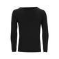 Shirt Long Sleeve Thermal Merino Black Extra Small 517911 WLSB-XS-Black