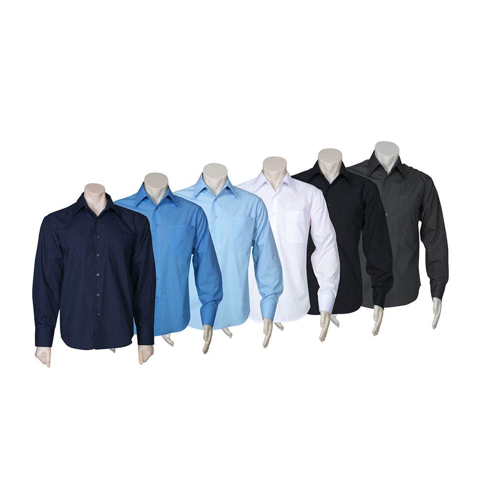 SH714 Metro Long Sleeve Corporate Shirt_BIZSH714