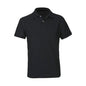 Shirt Polo Men S/S Poly Cotton Neon Black SMALL Biz_477873_P2100-BLK-S