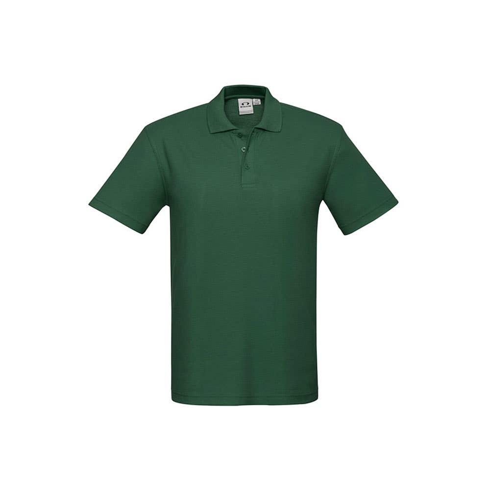 Crew Polo Shirt Mens-Forest Green - M_480217_P400MS-FORGRN-M