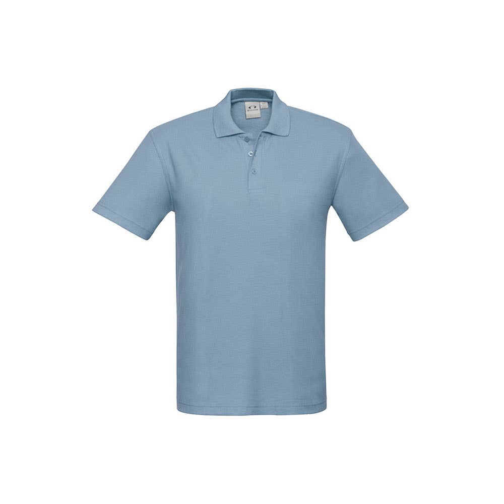 Crew Polo Shirt Mens-Spring Blue-XL_36018040_P400MS-SPRBLU-XL