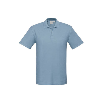 Crew Polo Shirt Mens-Spring Blue-XL_36018040_P400MS-SPRBLU-XL