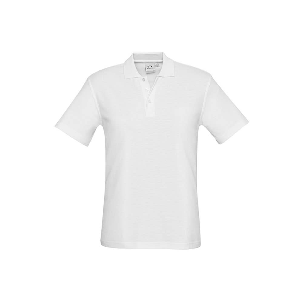 Crew Polo Shirt Mens-White - 2XL_36018041_P400MS-WHT-2XL