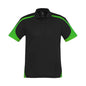 Mens Talon Mesh Polo -Black/Green - 3XL_36021069_P401MS-BLK/GRN-3XL