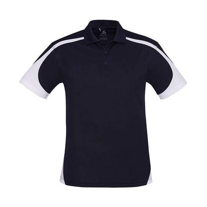 Shirt Polo S/S Polyester Biz Cool Talon Navy/White 2XL Biz_241113_P401MS-NAV/WHT-2XL