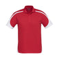 Shirt Polo S/S Polyester Biz Cool Talon Red/White 2XL_40009849_P401MS-RED/WHT-2XL