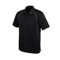Cyber Mens Polo Black/Silver - L 36018121 P604MS-BLK/SLV-L