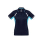 Shirt Polo Womens S/S Micro Poly Biz Cool Renegade Navy/White/Silver 12 Biz 481795_481795_P700LS-NAV/SKY/SIL