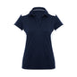 Shirt Ladies S/S Rival Polo Navy/White P705LS Biz 10 452672 P705LS-NAV/WHT-10