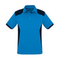 Shirt Polo S/S Micro Poly Biz Cool Rival Cyan/Navy 2XL_459424_P705MS-CYAN/NAVY-2XL