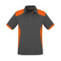 Shirt Polo S/S Micro Polyester Biz Cool Rival Grey / Orange 2XL_471013_P705MS-GREY/ORANGE-2XL