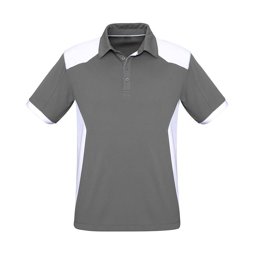 Polo Mens Rival Grey/White - 2XL_36018146_P705MS-GRY/WHT-2XL