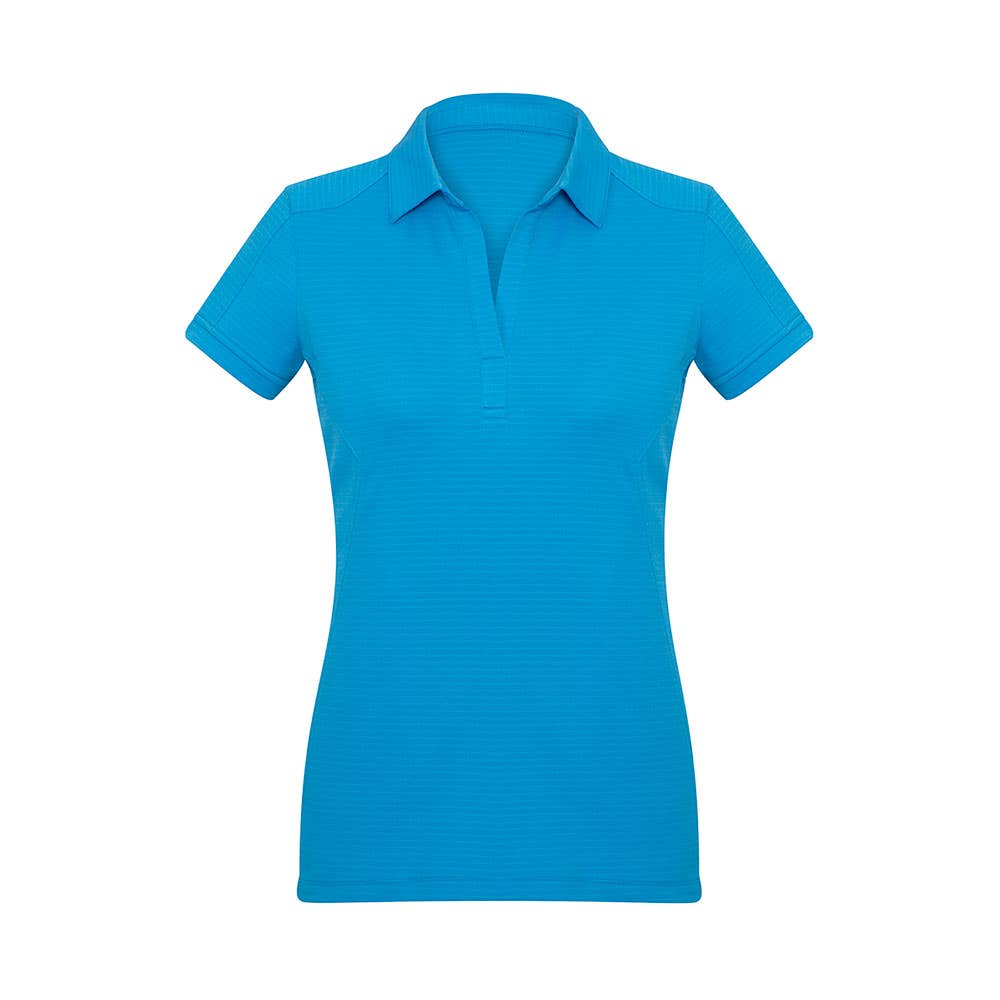 Shirt Polo S/S Poly Cotton Biz Cool Profile Cyan 10_413217_P706LS-CYN-10