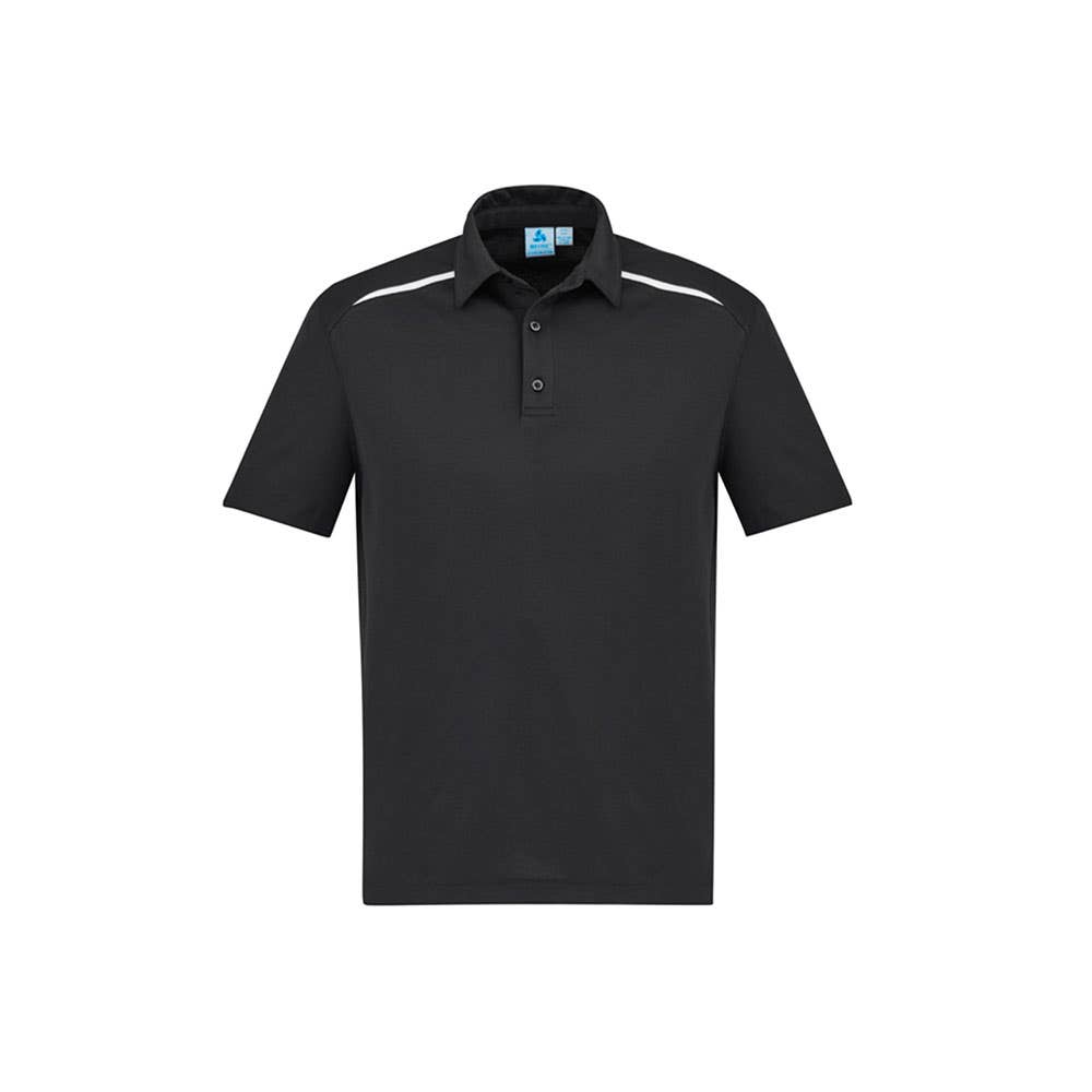 Polo Mens Sonar - Black/White - 3XL_461556_P901MS-B/W-3XL