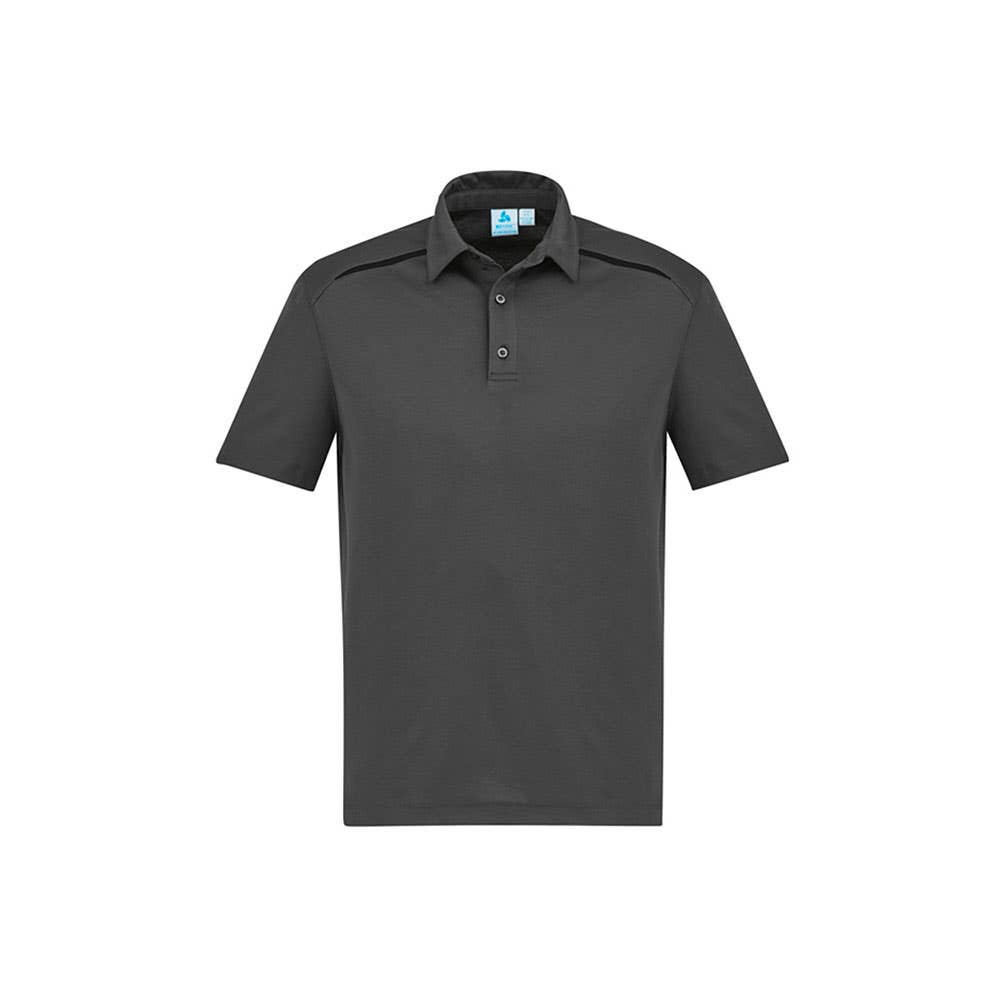 P901MS Sonar S/S Panel Polo Shirt Grey/Black 5XL_40036423_P901MS-G/B-5XL
