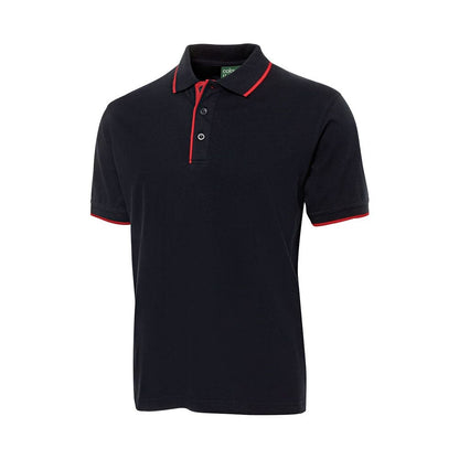 Shirt Polo S/S Cotton 2CT Navy/Red 2XL JB's Wear 424803 2CT-NAV/RED-2XL