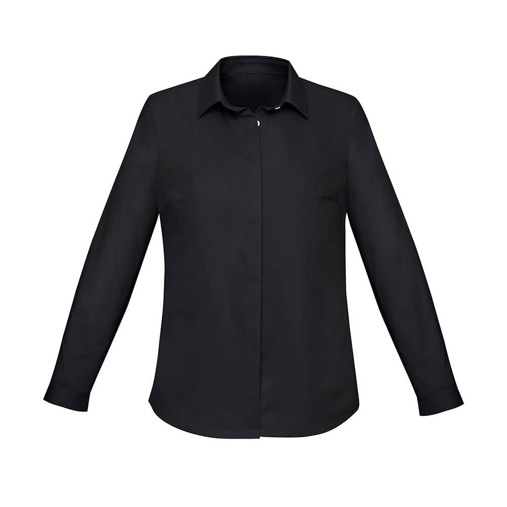 RS968LL Women's Charlie L/S Shirt Black 10 40036495 RS968LL-BLACK-10