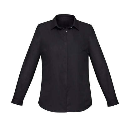 RS968LL Women's Charlie L/S Shirt Black 10 40036495 RS968LL-BLACK-10