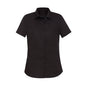 Womens Black Size 12 Charlie Short Sleeve Shirt 523704 RS968LS-BLK-12