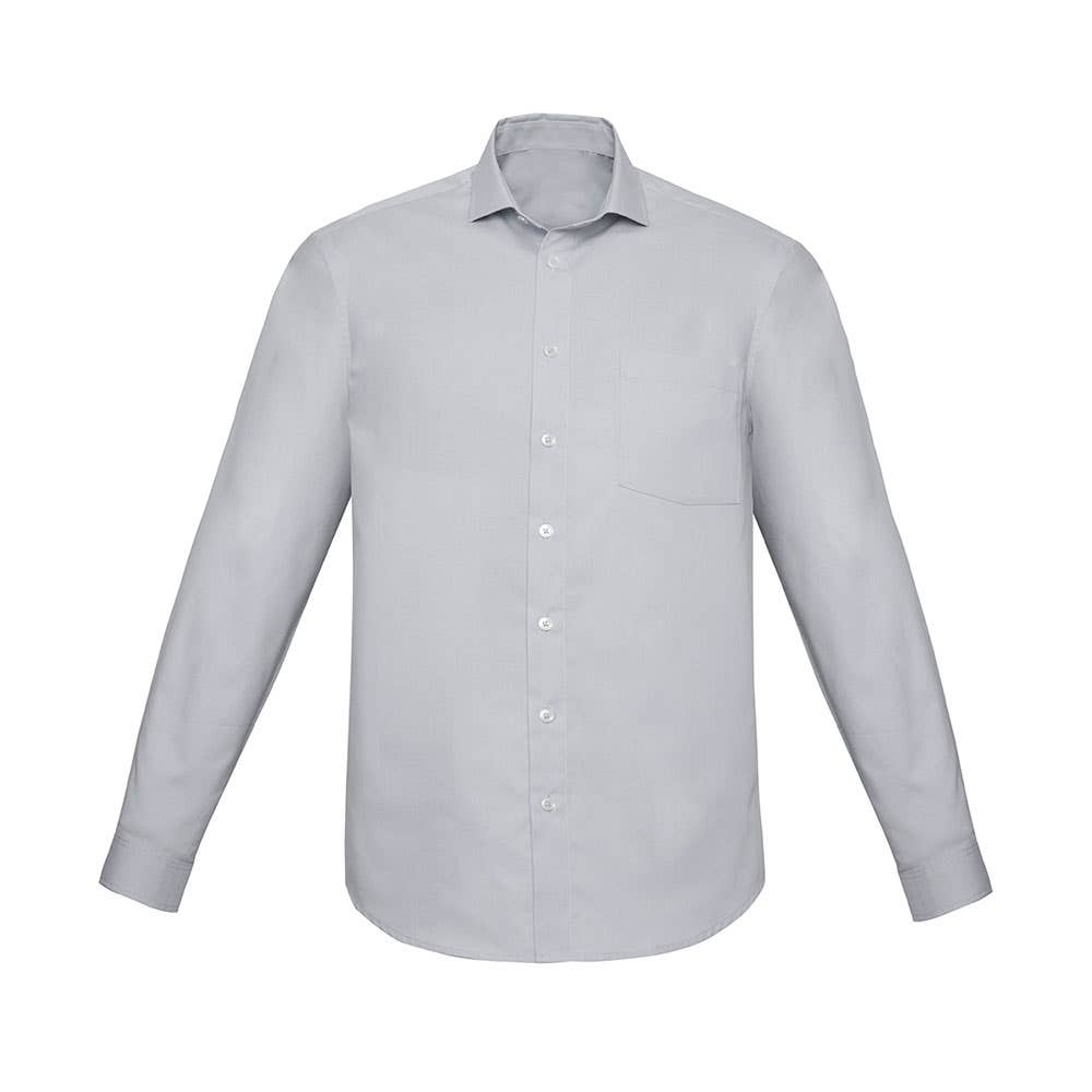 RS968ML Charlie Classic Fit L/S Shirt Silver 2XL_40036490_RS968ML-SLV-2XL