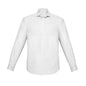 Charlie Biz Button Up L/S Shirt Slim Fit White  - Medium 534024 RS969ML-WHT-M